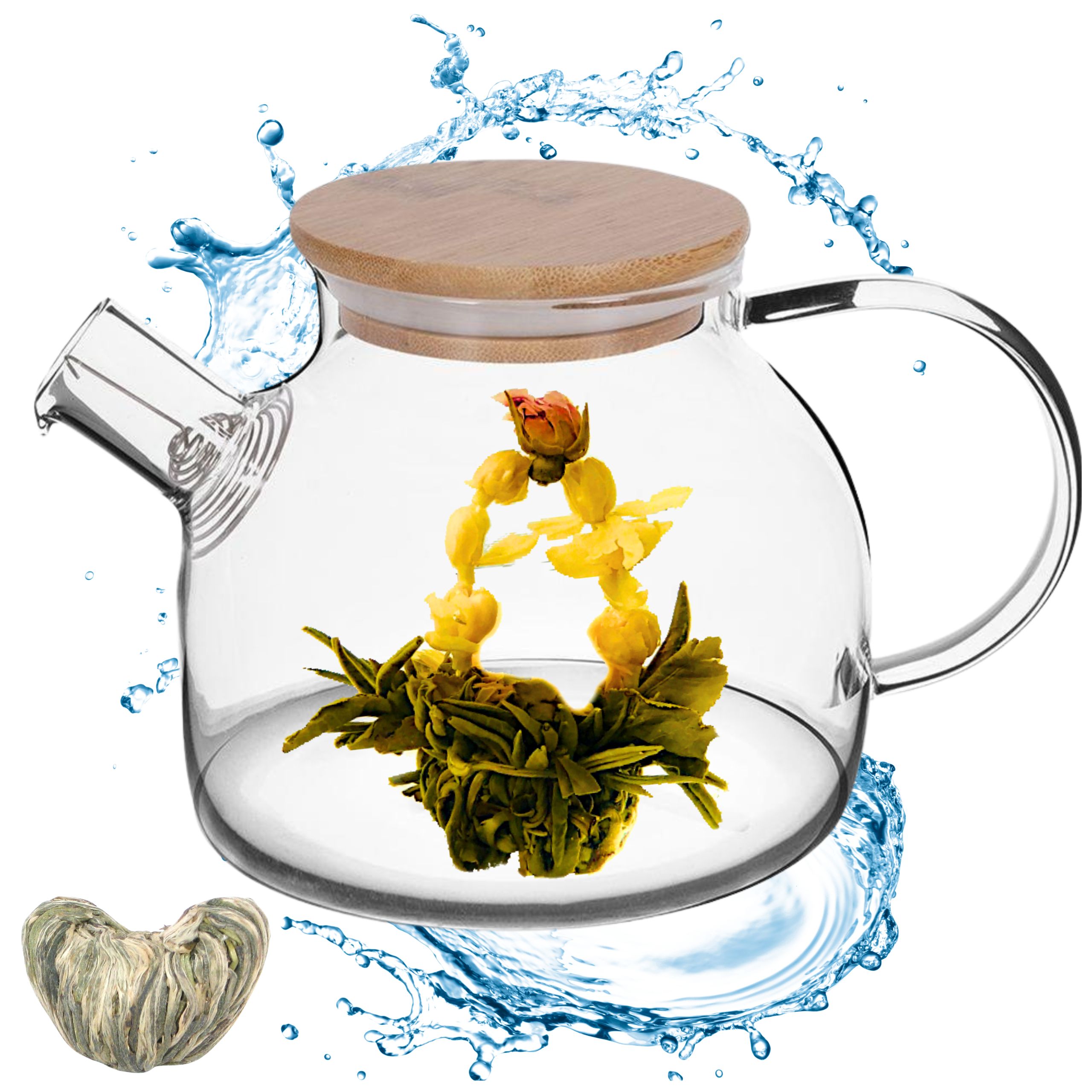Herbata kwitnąca Złota Chińska Moneta Mapo Tea 