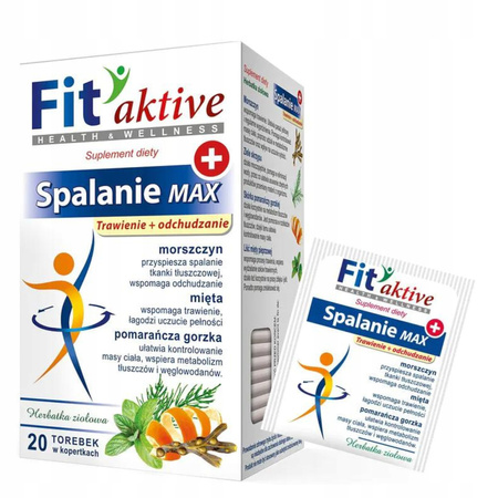 MALWA TEA FIT ACTIVE SPALANIE MAX 20 KOPERT 40G