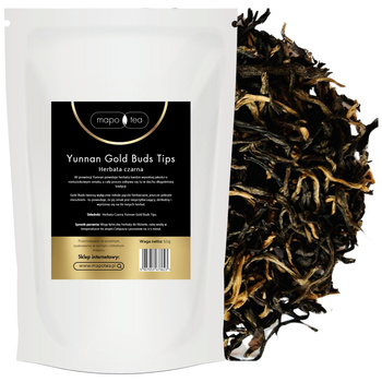 Herbata Czarna Liściasta Yunnan Gold Buds Tips Mapo Tea 50g