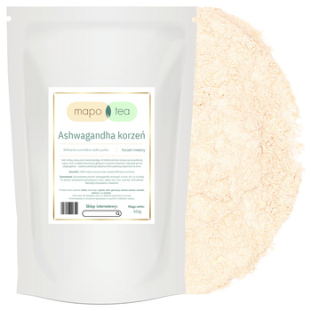 Ashwagandha korzeń mielony Mapo Tea 500g