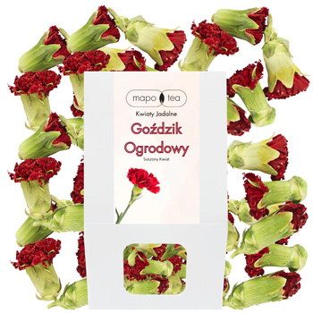 Goździk Ogrodowy Suszone kwiaty jadalne Mapo Tea 10g