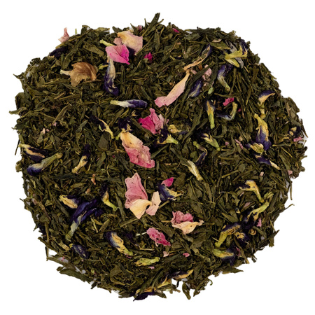 Herbata zielona Sencha Clitoria Magica w słoiku Mapo Tea 50g