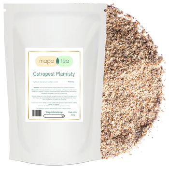 Ostropest plamisty mielony odtłuszczony Mapo Tea 500g
