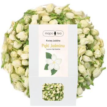 Jaśmin Pąki Całe Suszone kwiaty jadalne Mapo Tea 20g
