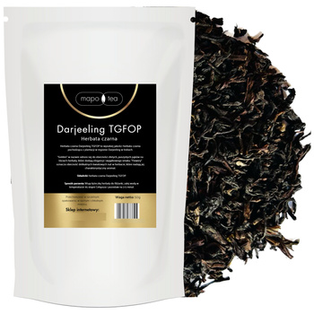 Herbata Czarna Liściasta Indyjska Darjeeling TGFOP Mapo Tea 50g