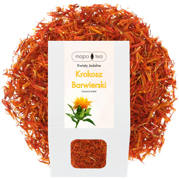 Krokosz Barwierski Szafran Łąkowy Suszone kwiaty jadalne Mapo Tea 10g
