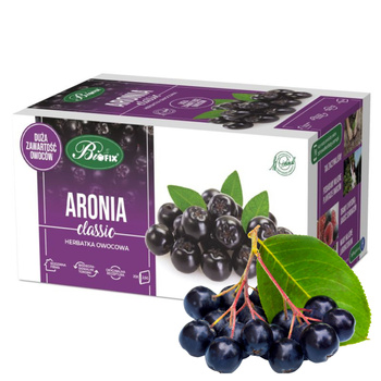 Herbata Owocowa Aronia BIFIX Ekspresowa 20 Torebek