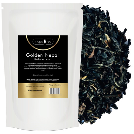 Herbata Czarna Liściasta "Golden Nepal" Mapo Tea 50g