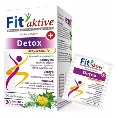 MALWA TEA FIT ACTIVE DETOX 20 KOPERT 40G