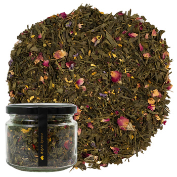 Herbata zielona Sencha Duch Poranka w słoiku Mapo Tea 50g
