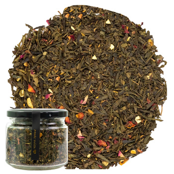 Herbata zielona Sencha Zielona Gwiazda w słoiku Mapo Tea 50g