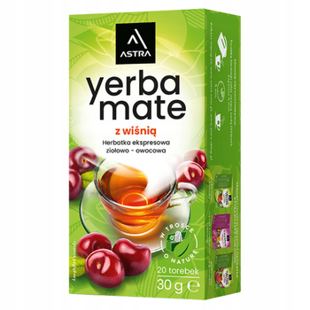 HERBATKA ASTRA YERBA MATE Z WIŚNIĄ 30G