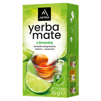 HERBATKA ASTRA YERBA MATE Z LIMONKĄ 30G