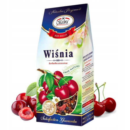 MALWA TEA NAPAR SUSZ DZIKA WIŚNIA SYPANY 100G