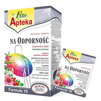 MALWA TEA FITO APTEKA NA ODPORNOŚĆ 20 KOPERT 40G