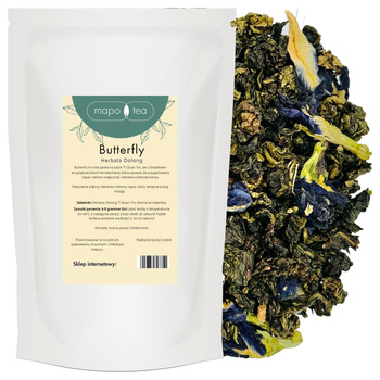 Herbata Oolong Butterfly z Klitorią Ternateńską Mapo Tea 50g