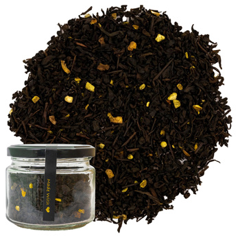 Herbata czerwona Pu-Erh z pomarańczą w słoiku Mapo Tea 50g
