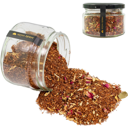 Herbata Miłosny Rooibos w słoiku Mapo Tea 50g 