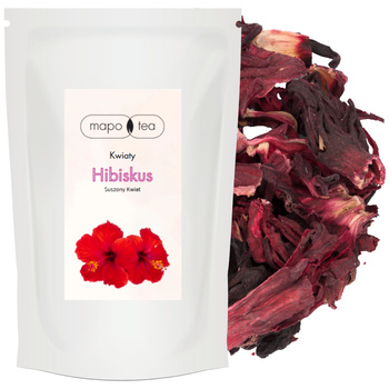 Hbiskus Kwiat Cały Suszony kwiaty jadalne Mapo Tea 1KG