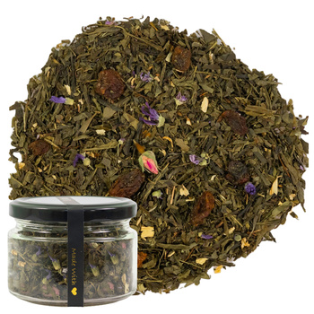 Herbata zielona Sencha Fruttato w słoiku Mapo Tea 50g
