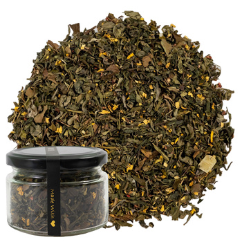 Herbata zielona 7 Zielonych Skarbów w słoiku Mapo Tea 50g