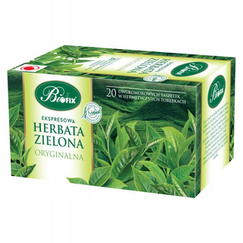 BIFIX Herbata Zielona Oryginalna Premium 20 Torebek 40G