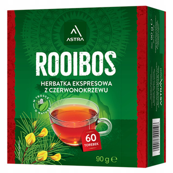 Herbata Rooibos ASTRA XXL 60 Ekspresowa Torebek