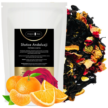 Herbata Czarna Liściasta Słońce Andaluzji Mapo Tea 50g