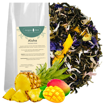 Herbata biała Aloha z Anansem Mango i Aloesem Mapo Tea 50g