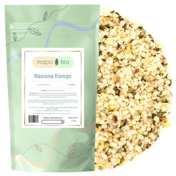 Nasiona konopi łuskane Mapo Tea 100g