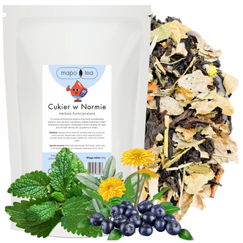 Herbata ziołowa dla diabetyków Cukier w Normie Mapo Tea 50g