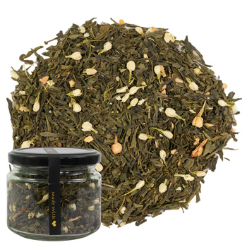 Herbata zielona Jaśminowa Sencha w słoiku Mapo Tea 50g