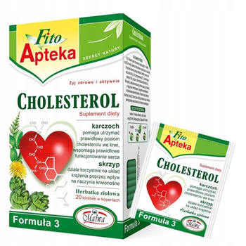 MALWA TEA FITO APTEKA CHOLESTEROL 20 KOPERT 40G