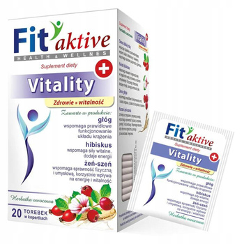 MALWA TEA FIT ACTIVE VITALITY 20 KOPERT 40G